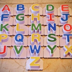 Full Set Leap Frog Fridge Phonics Sun Magnetic ABCs Alphabet 26 Letters Capitals